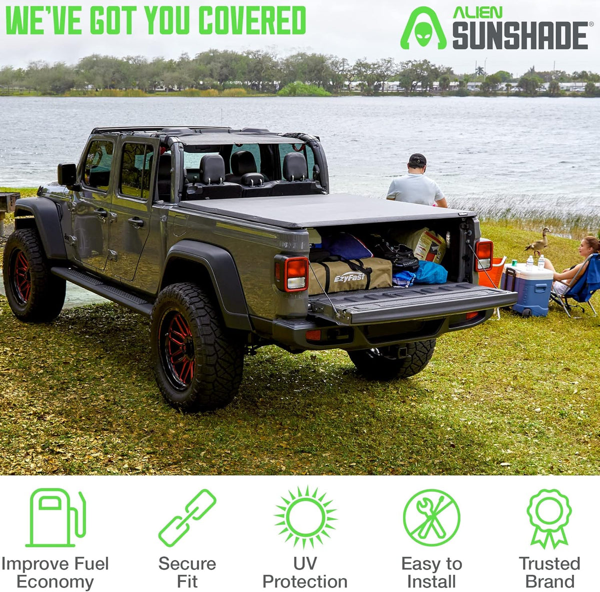 Trifold Tonneau Cover with Weatherproof Vinyl G96812