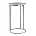 Silver/Ivory Accent Table Z536806