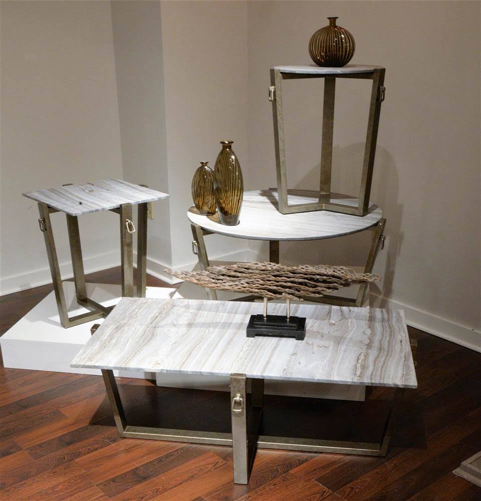 Carbon Steel Square End Table E614102