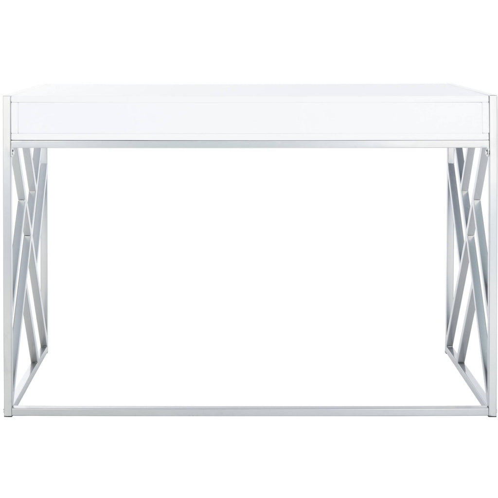 White 1 Drawer Desk P488682