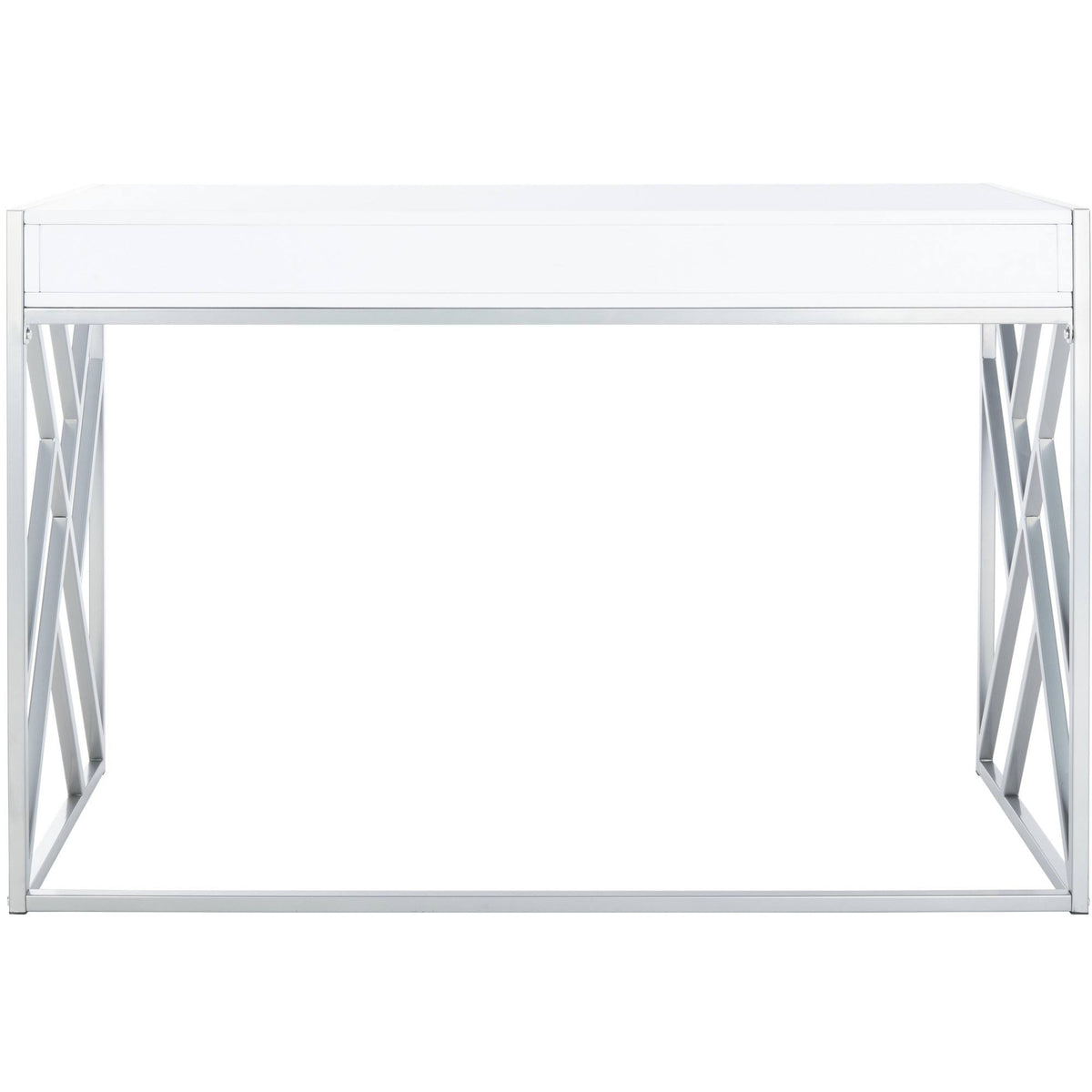 White 1 Drawer Desk P488682