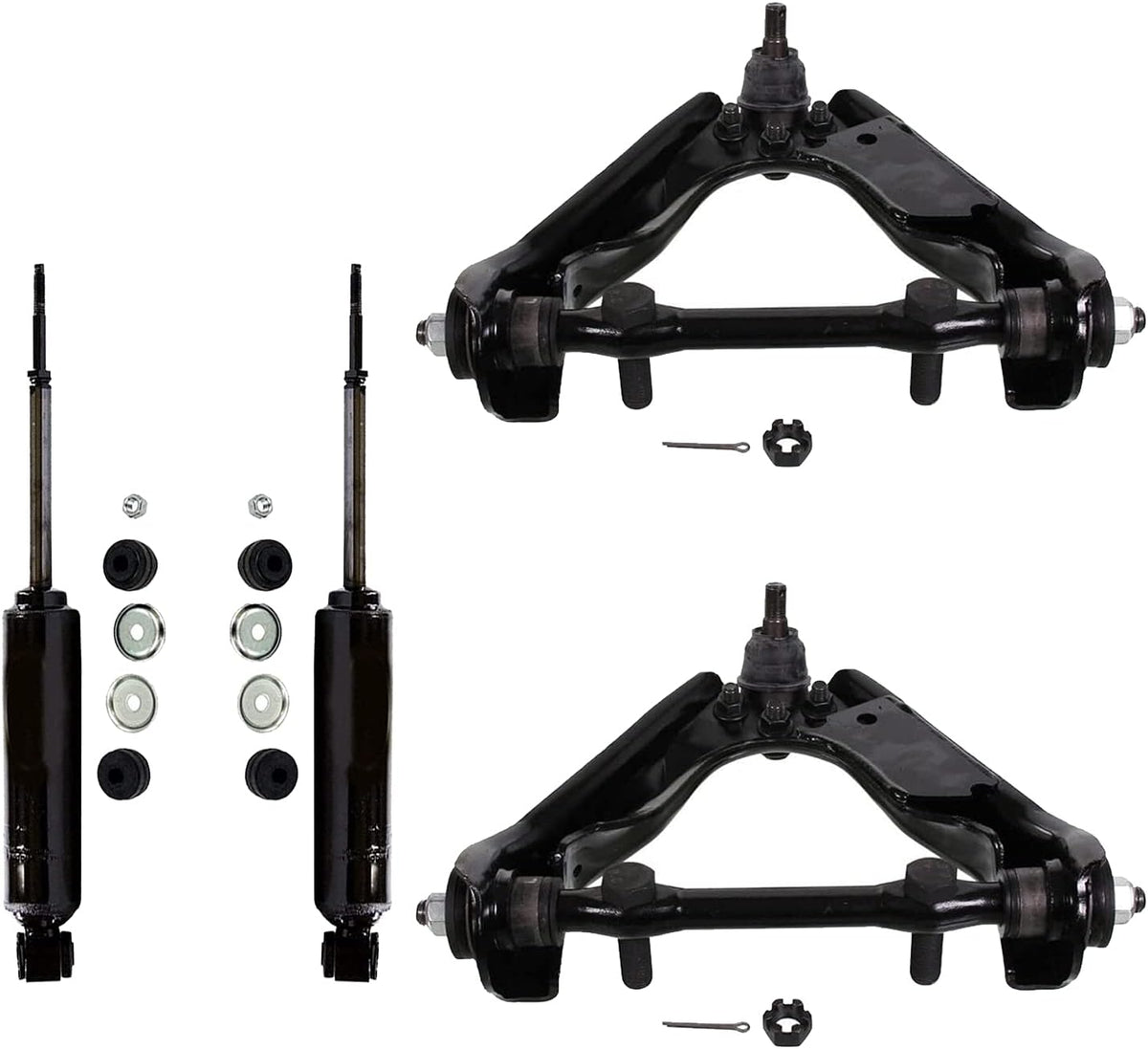 Front Upper Control Arm with Ball Joints and Shock Absorbers for 4WD Only E83423