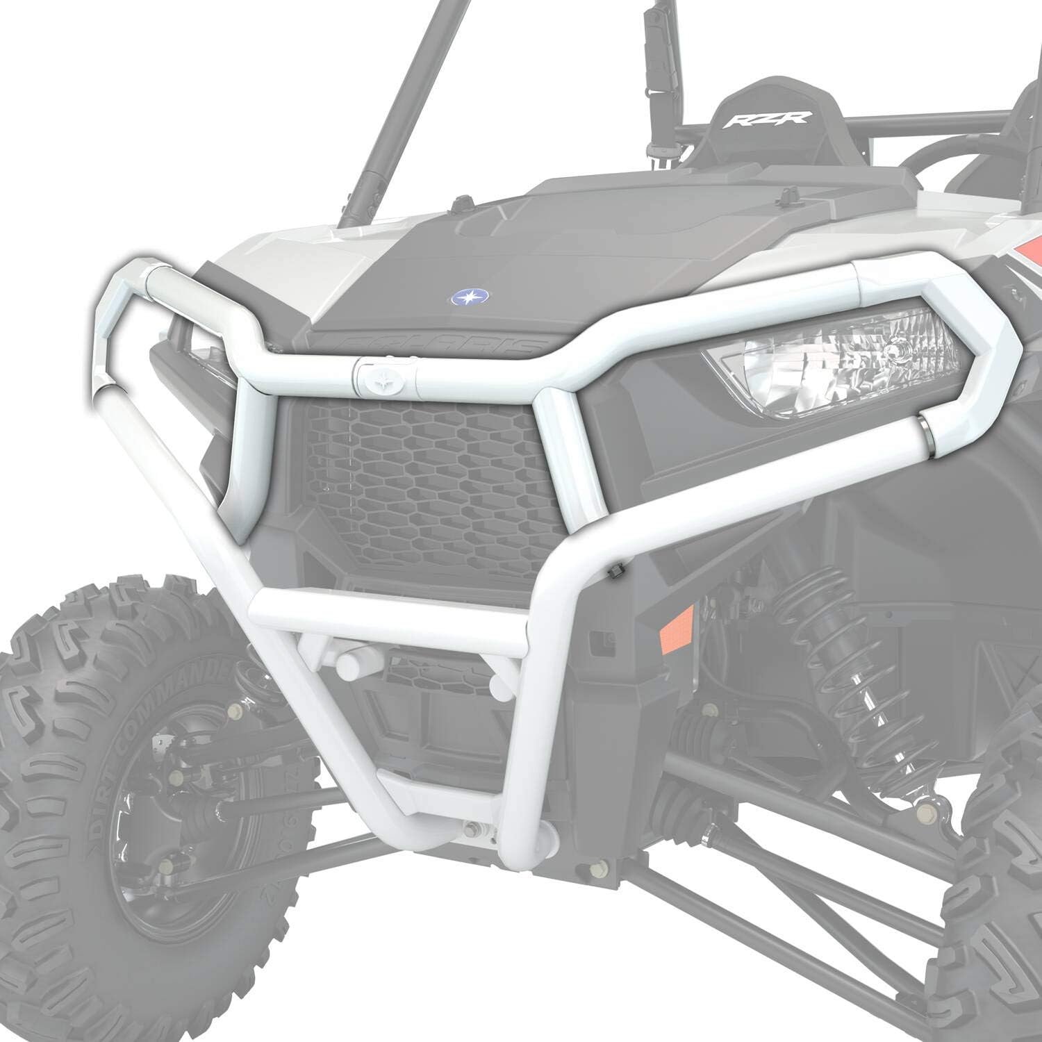 White Pack of 2 Front Bumper Attachment J786