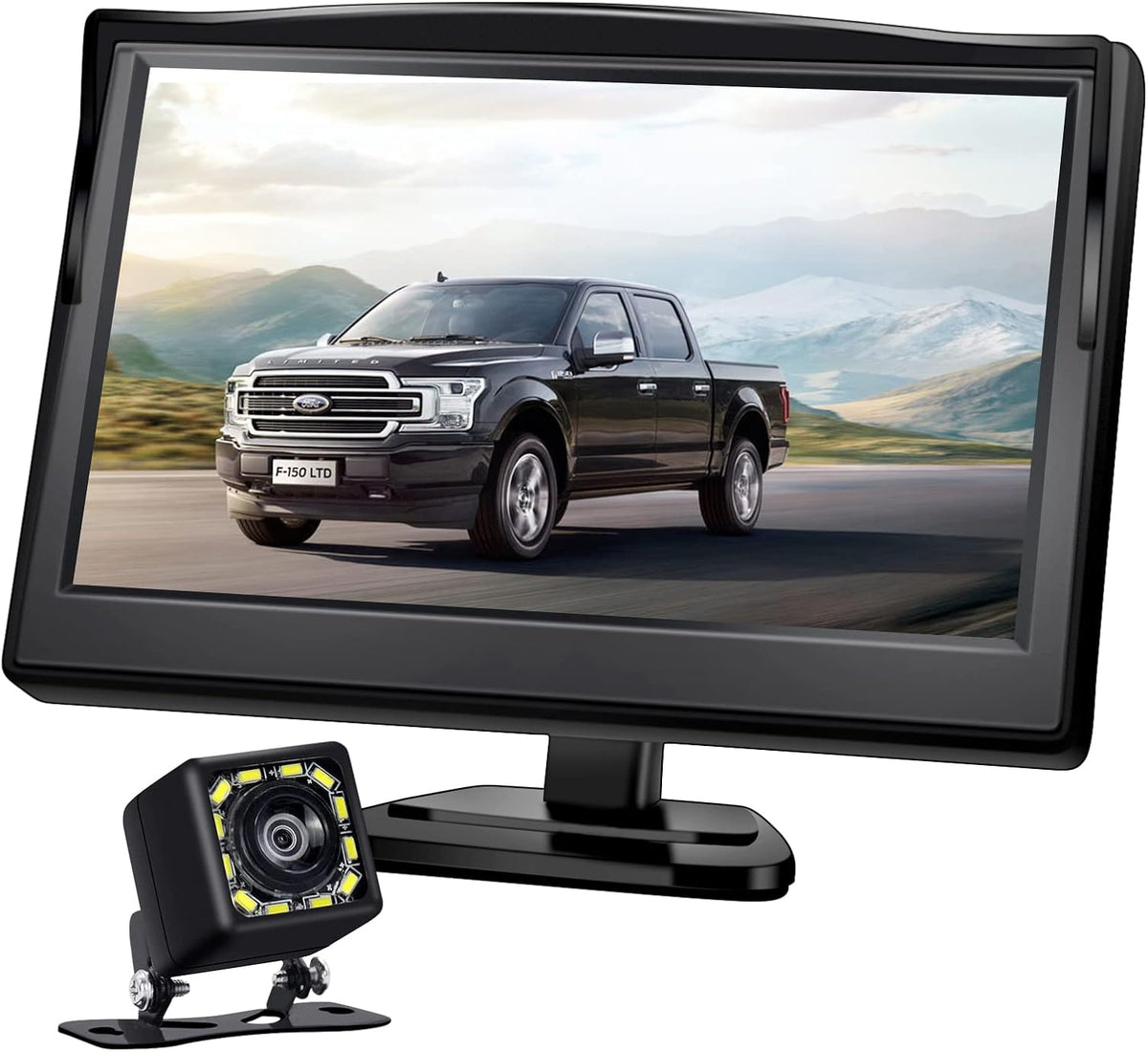 5 Inch Monitor HD 1080P IP69 Waterproof Backup Camera Kit Pack of 2 N831111