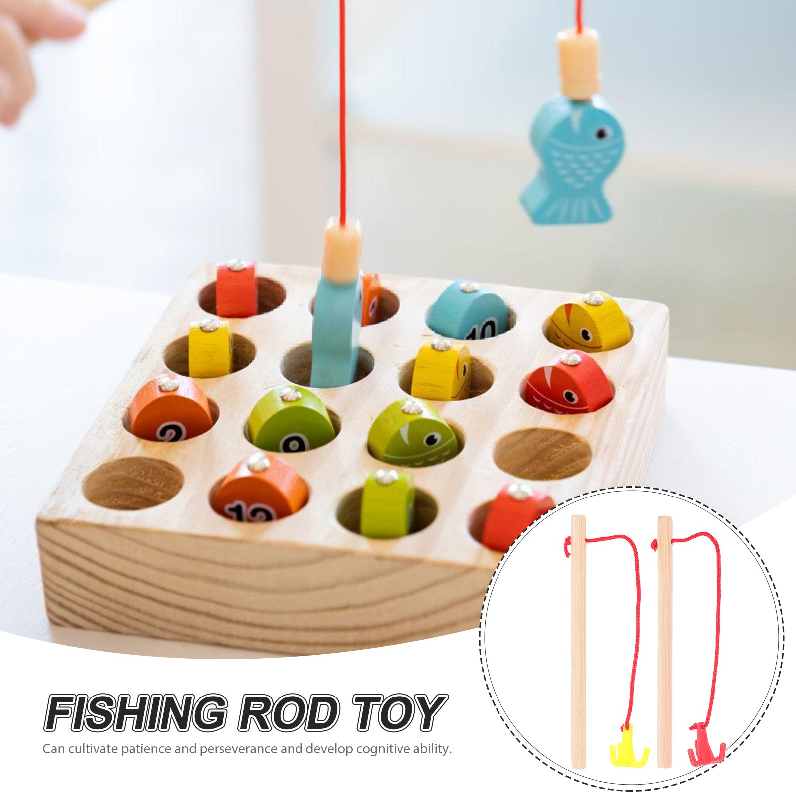 Magnetic Fishing Toys with Fishing Pole and Rods L813192