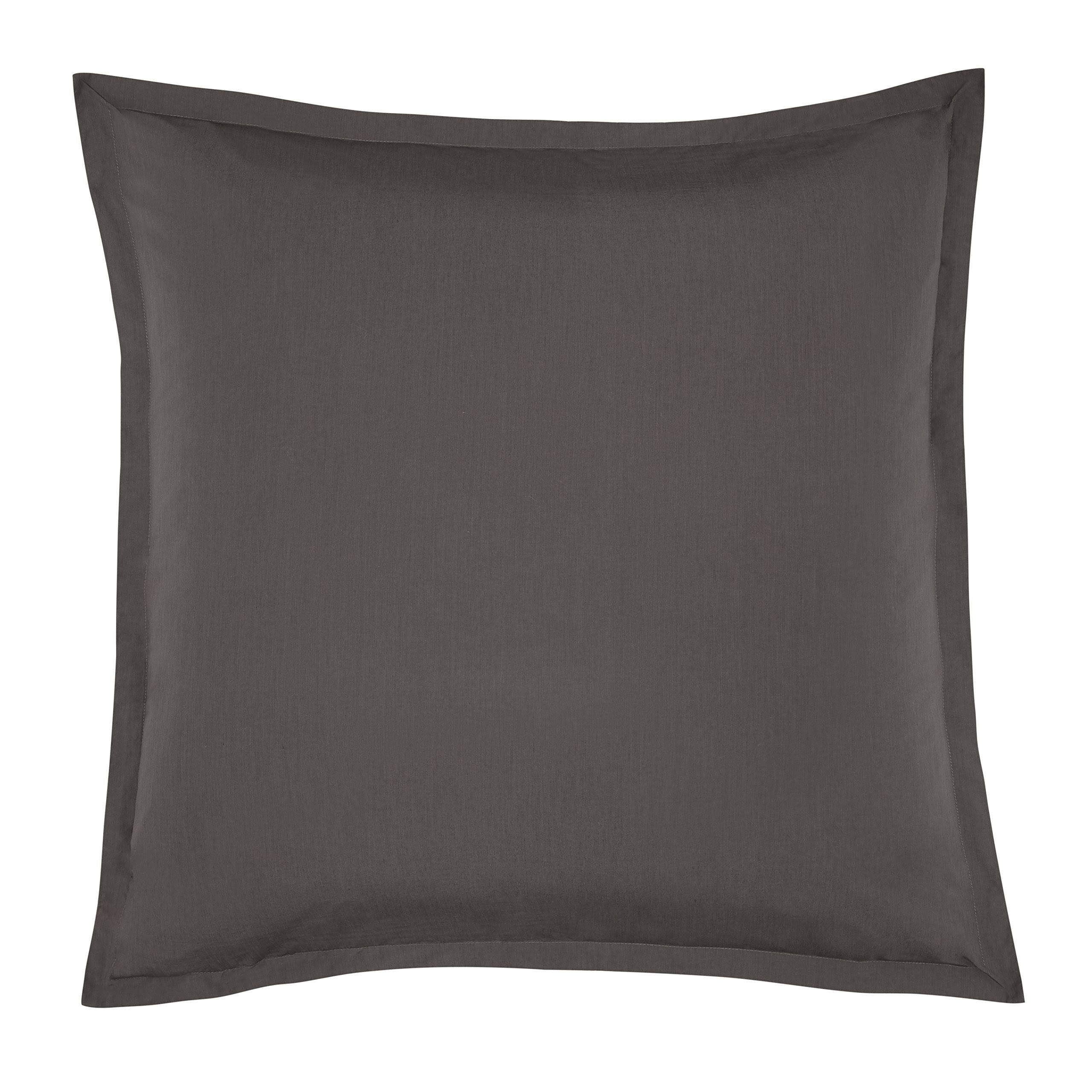 Euro Sham Set of 2 Coal R6111