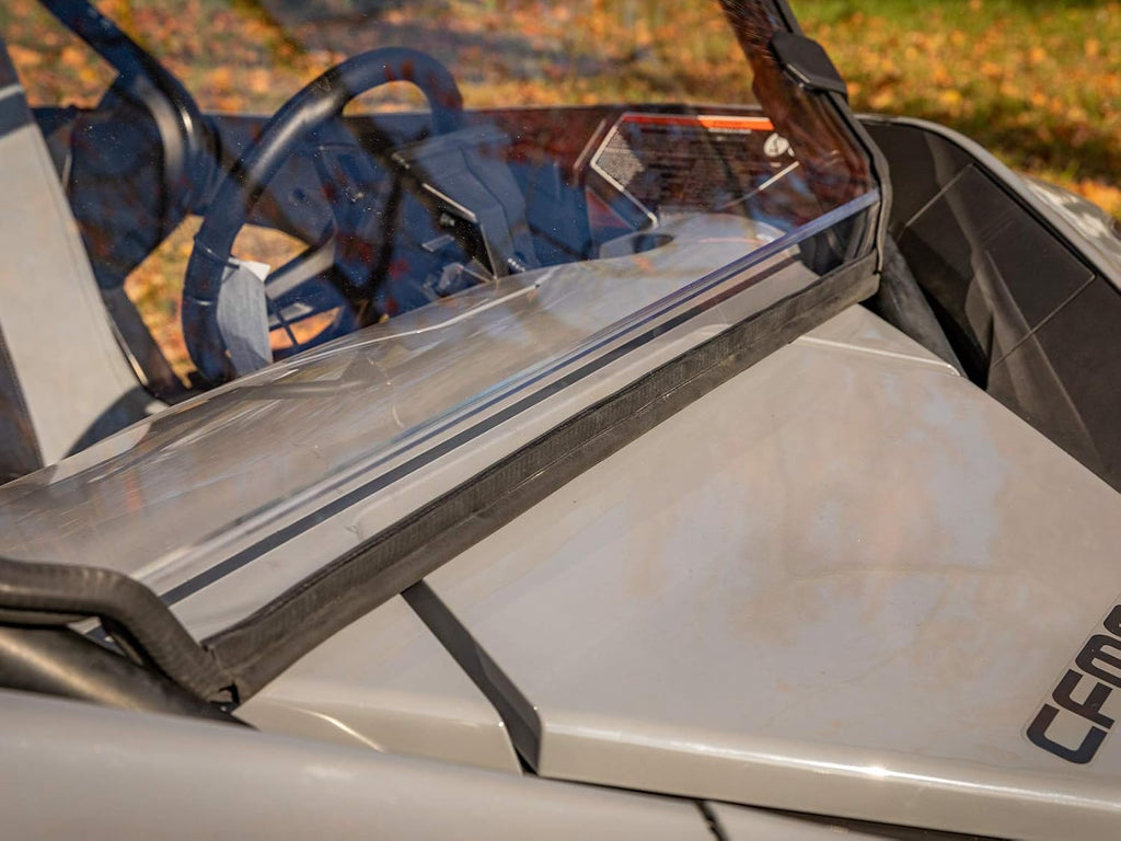 Full Windshield for CFMOTO ZForce 950 Sport, Scratch Resistant 1/4" Thick Polycarbonate I442060