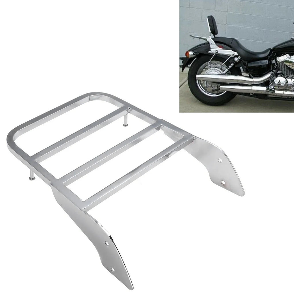 Motorcycle Sissy Bar Luggage Rack Chrom Aluminum U504