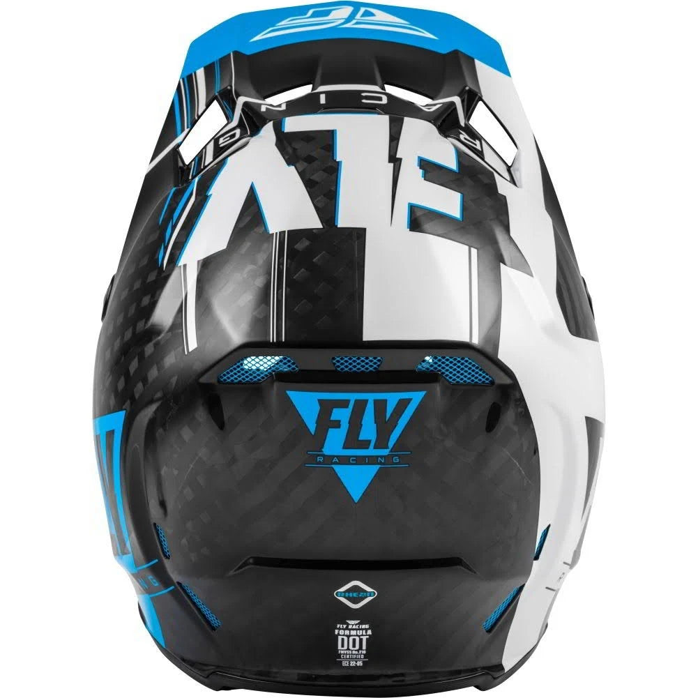 Blue/White/Black XL Carbon Helmet W280