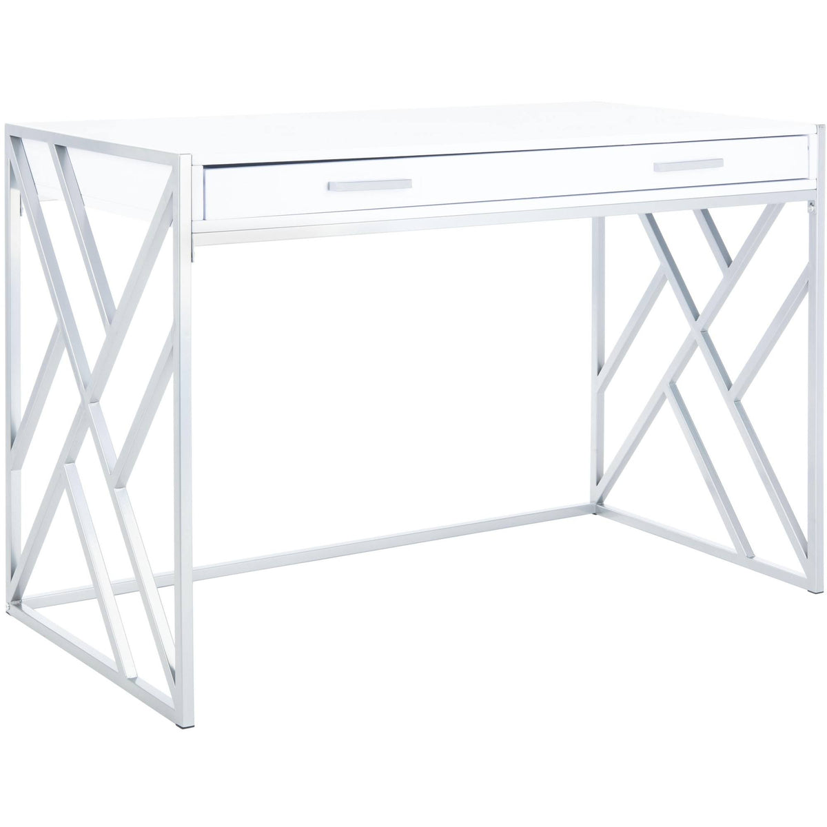 White 1 Drawer Desk P488682