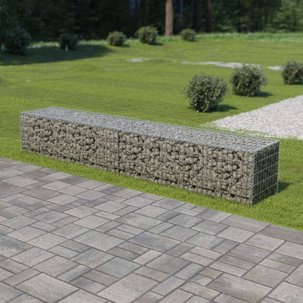 Galvanized Steel Gabion Wall with Covers J8303