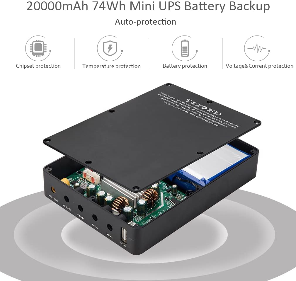 20000mAh Uninterruptible Power Supply Pack of 2 C330
