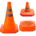 4 Pack Collapsible Traffic Cones Z840180
