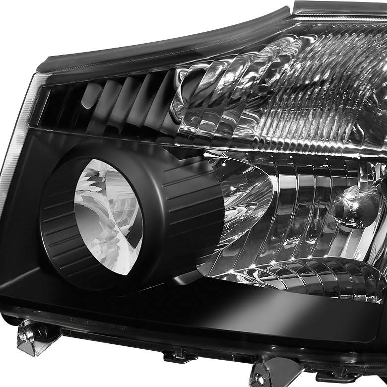 Smoked Amber Head Lights Set R5922