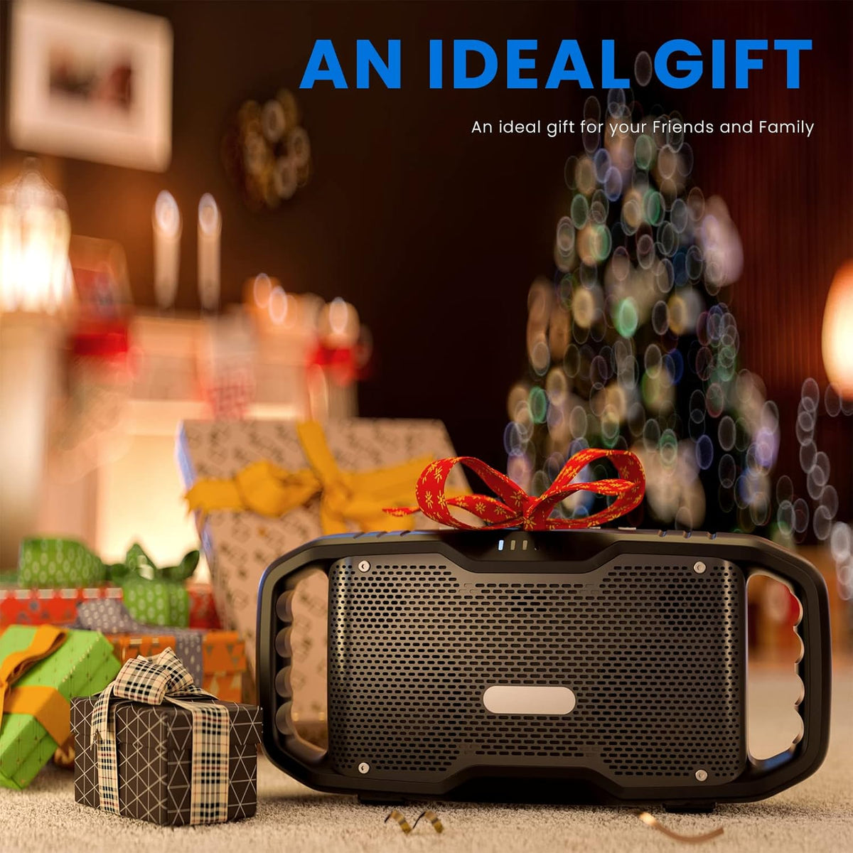Portable Wireless Bluetooth Speaker with Subwoofer V6398