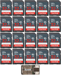32GB SDHC UHS-I Memory Card (20-Pack) with Card Reader O54983