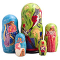 Nutcracker Ballet Nesting Dolls Set 5pcs Matryoshka Dolls I543381