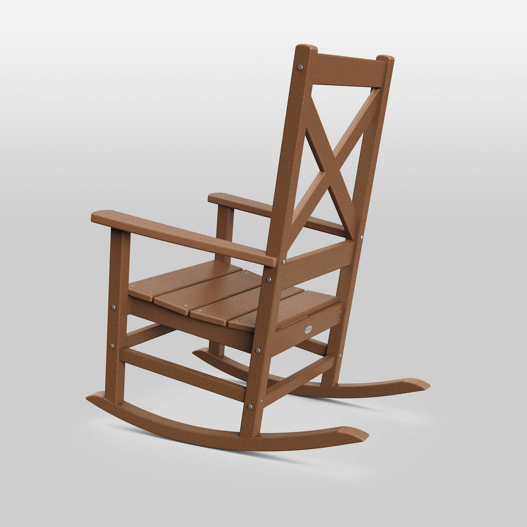 Teak Polywood Rocking Chair E7395