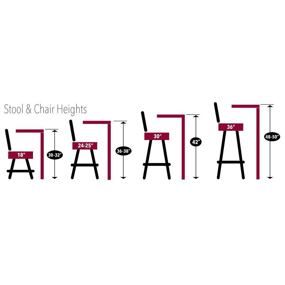 Black Wrinkle Swivel Bar Stool with A Back X4081