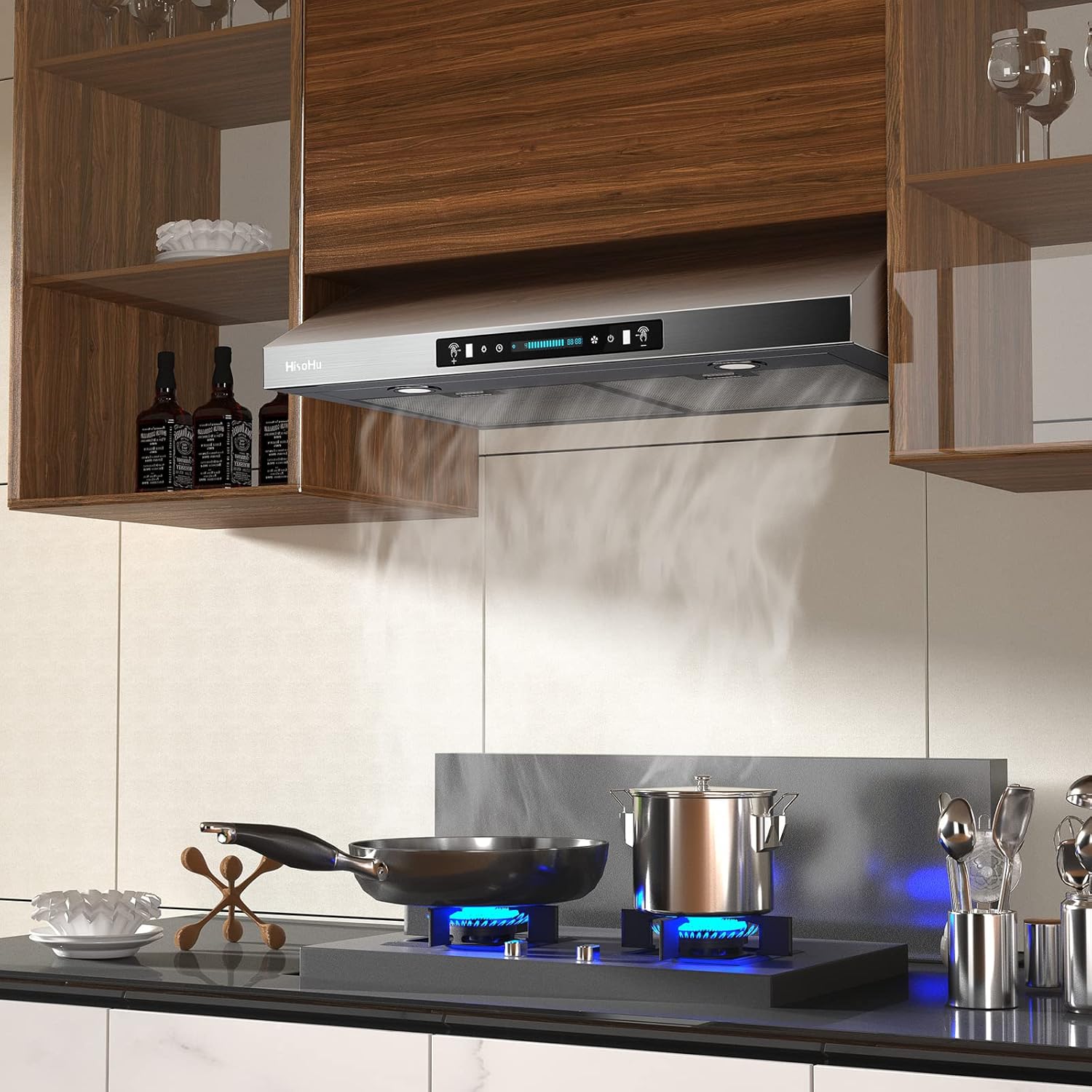 Stainless Steel Under Cabinet Range Hood with 900-CFM M599823