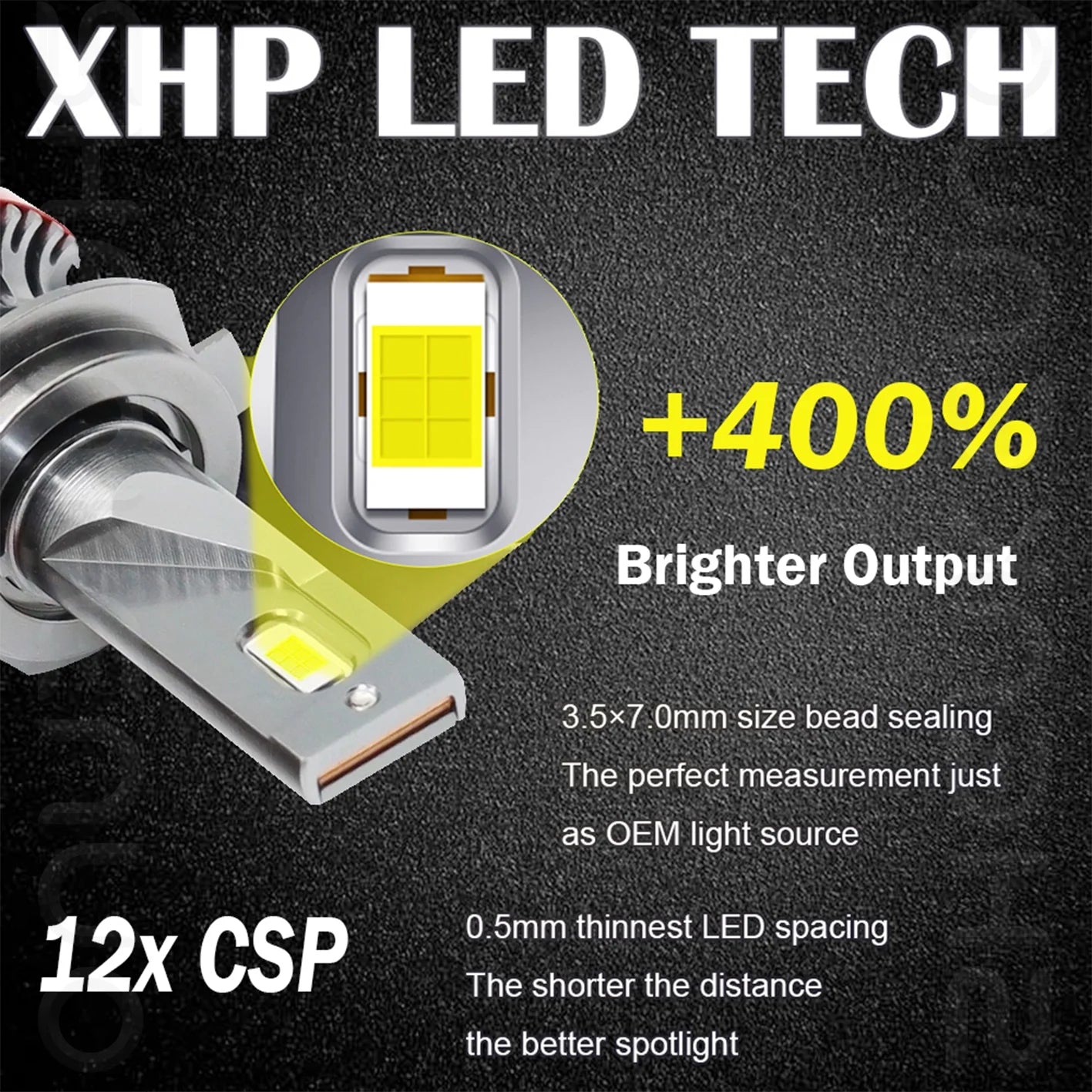 9003/H4 LED Headlights 2pc C88288