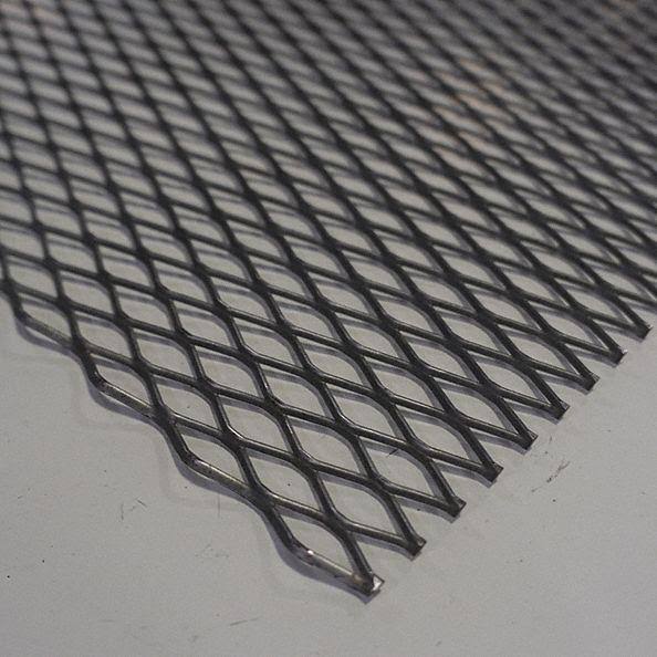 Expanded Sheet, Carbon, 4x4 ft, 1/2-#13 H96469