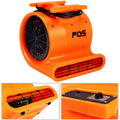 Orange 1.0 HP Air Mover Blower Fan N163354