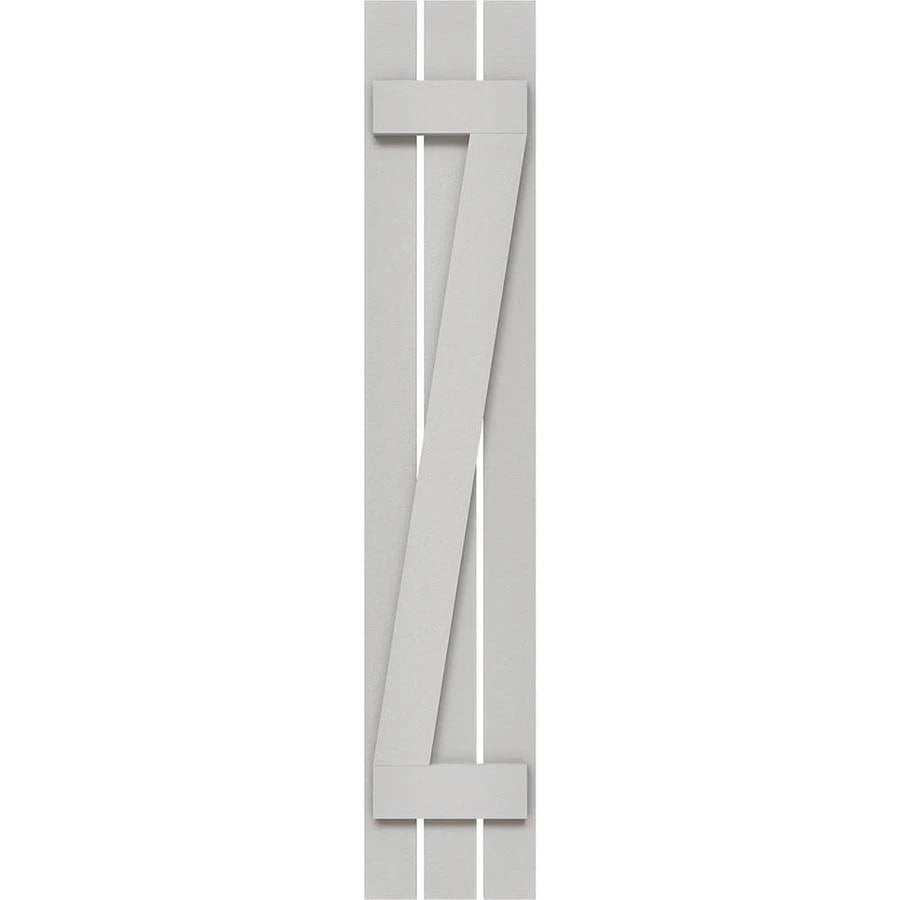 Rustic Faux Wood Shutters E56694