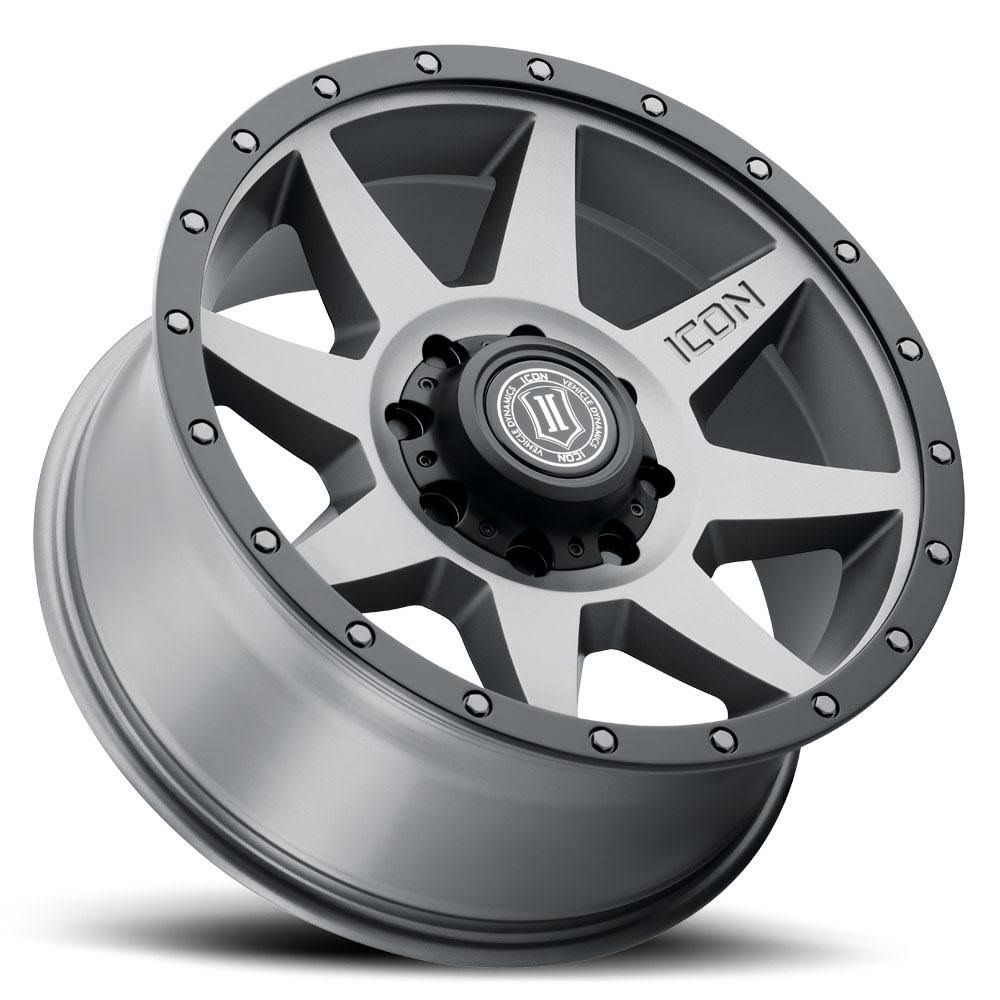 Satin Black 20x9 8x180 Wheel Q6287
