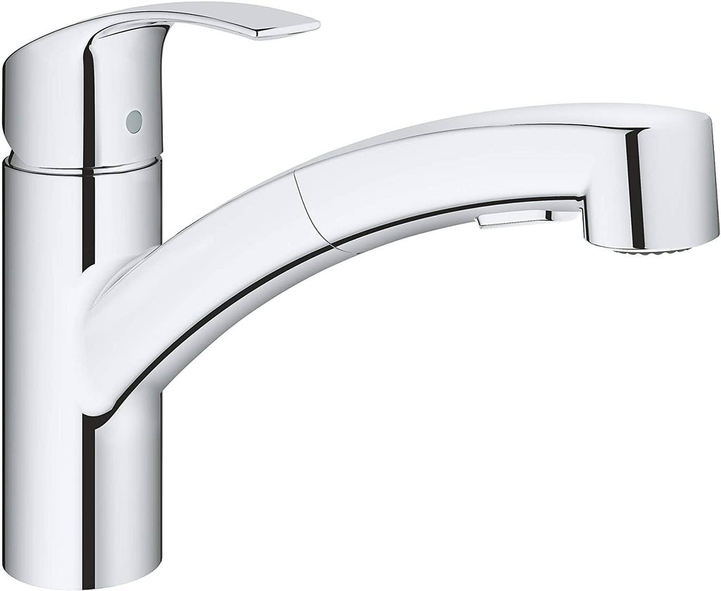Single Lever Kitchen Mixer with Pull-Out Spray W362