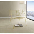 Gold Accent Chair Set of 2 N50566