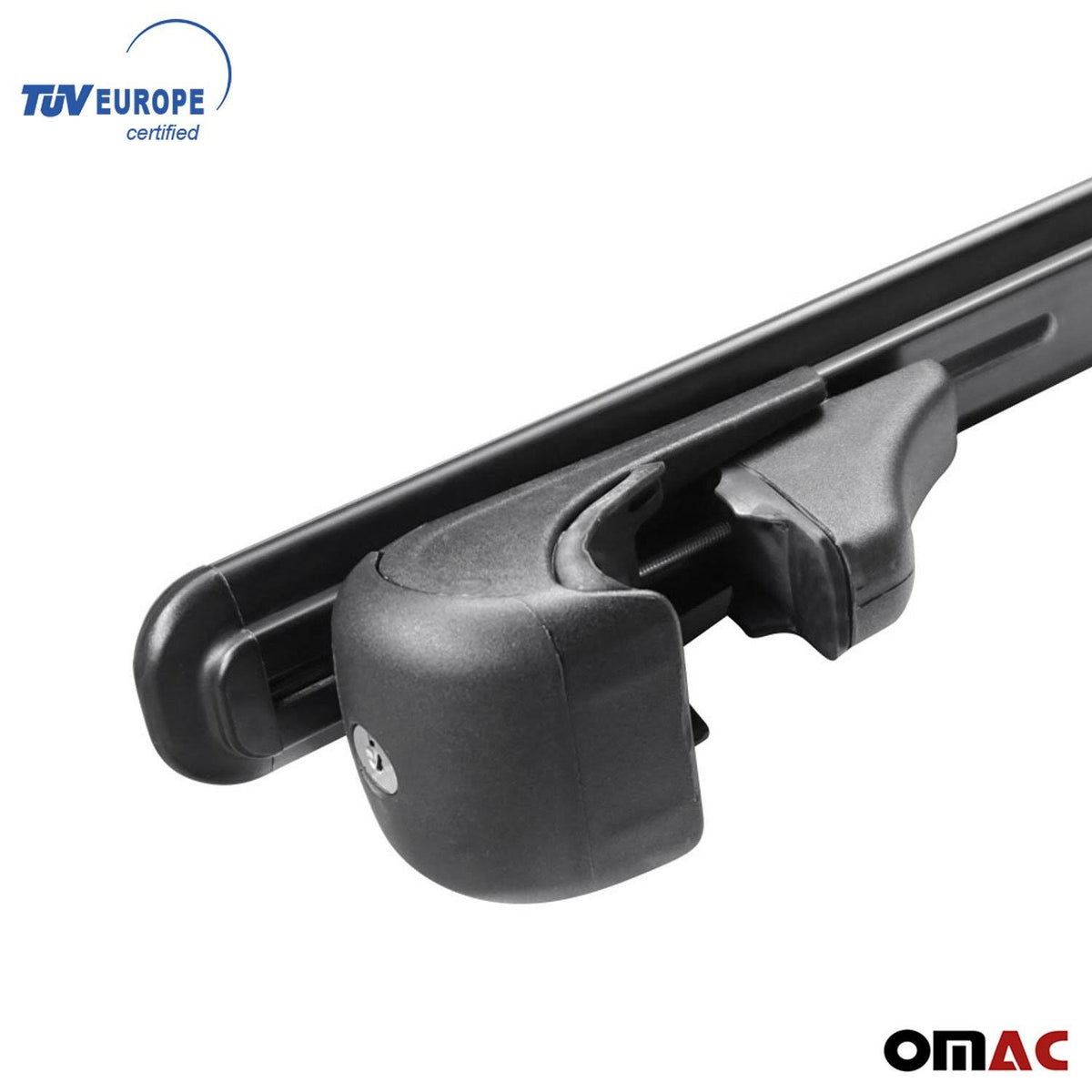 Black Roof Rack Cross Bar Carrier D697