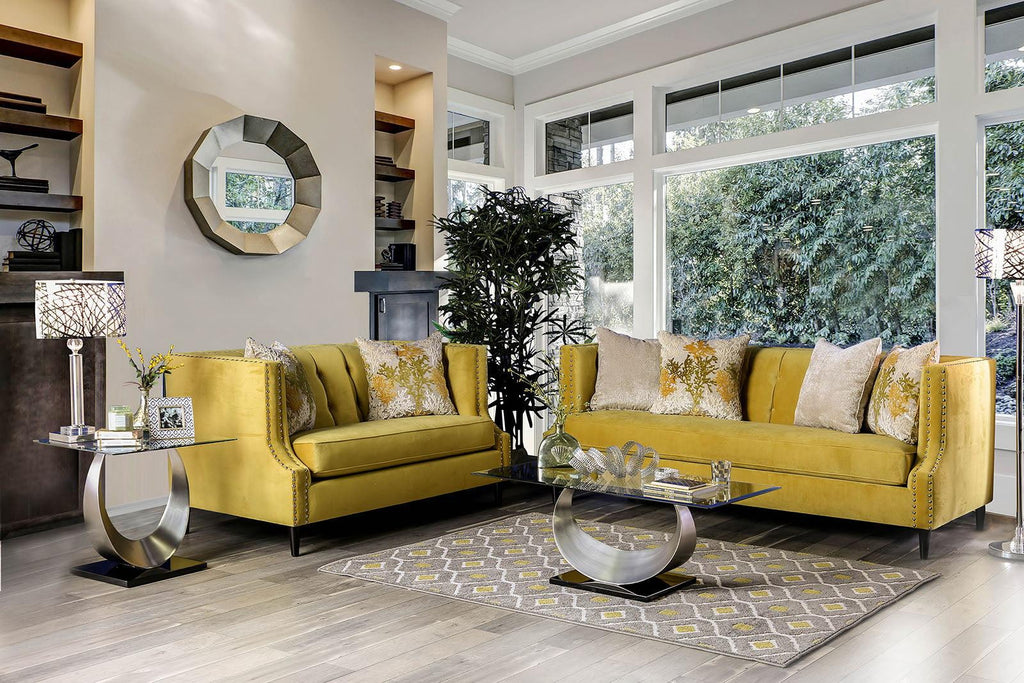 Royal Yellow 3pcs Living Room Set O627085