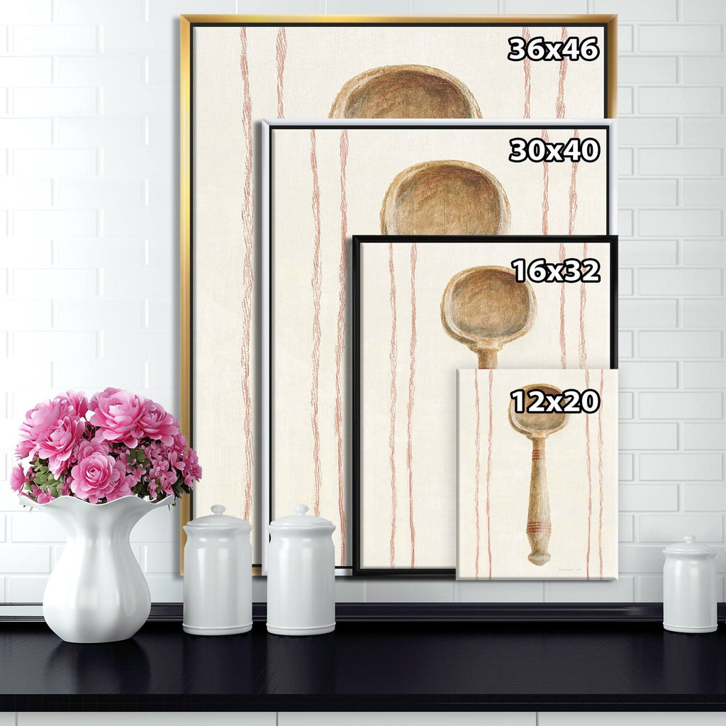 Brown Framed Canvas T48879