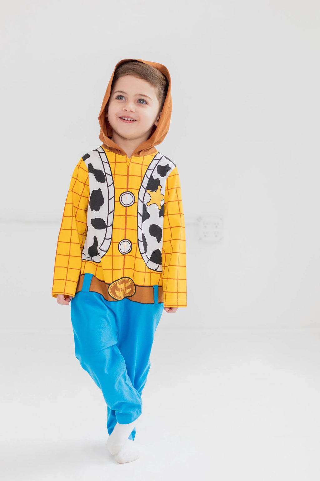 Woody Infant Baby Boys Zip Up Coverall D415