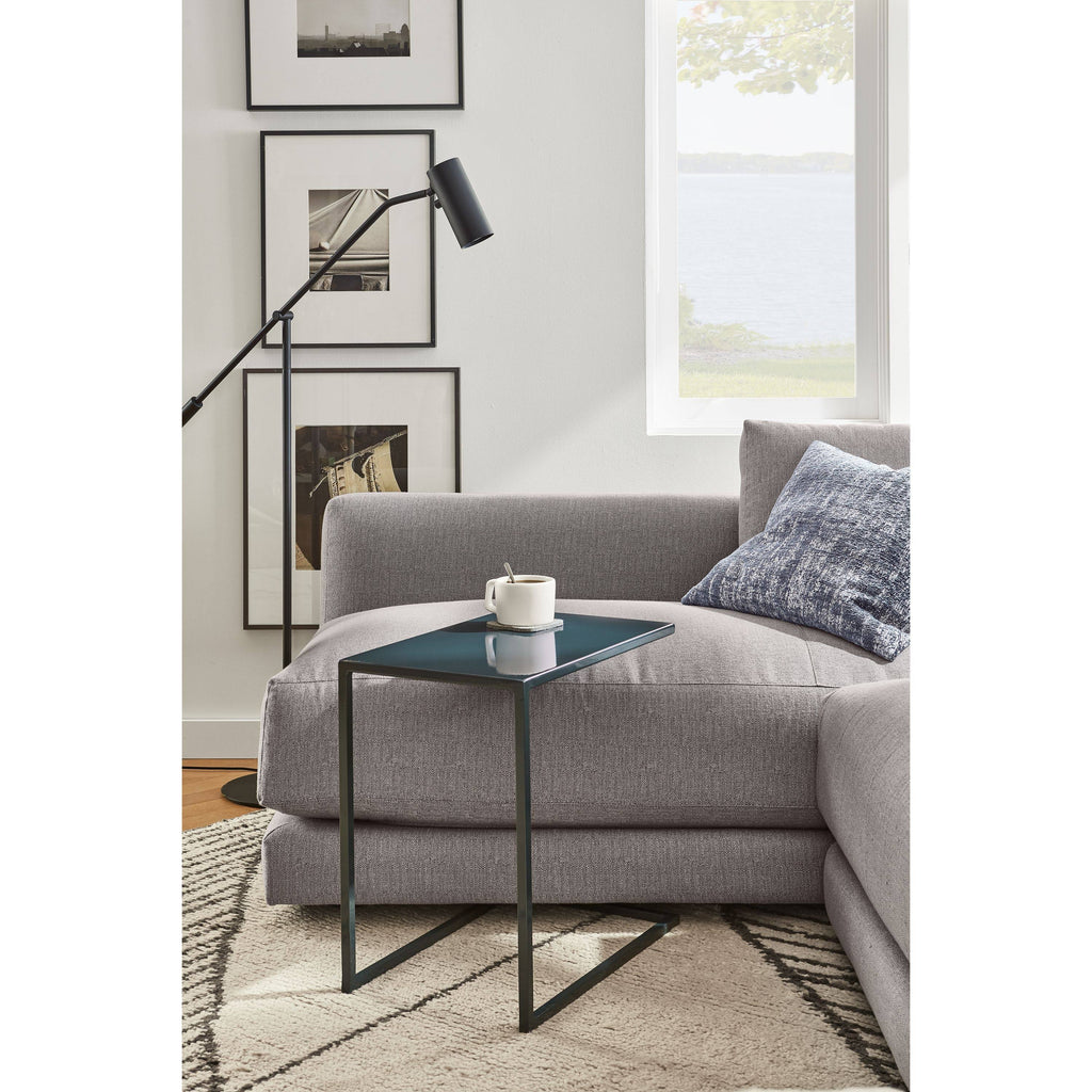 Taupe Grey C-Shaped Table X22722