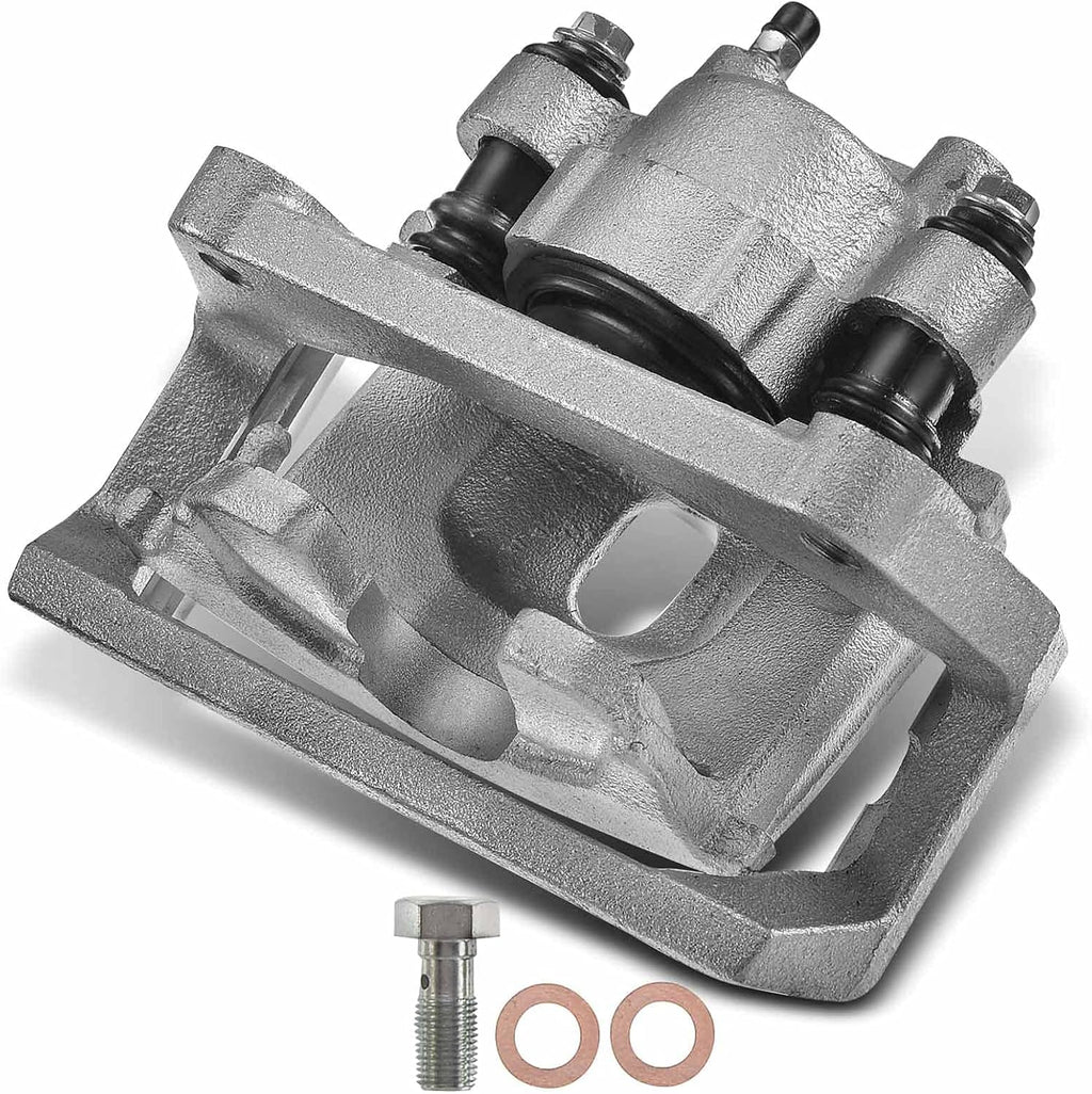 Disc Brake Caliper Assembly with Bracket Rear Left and Right 2-PC X775