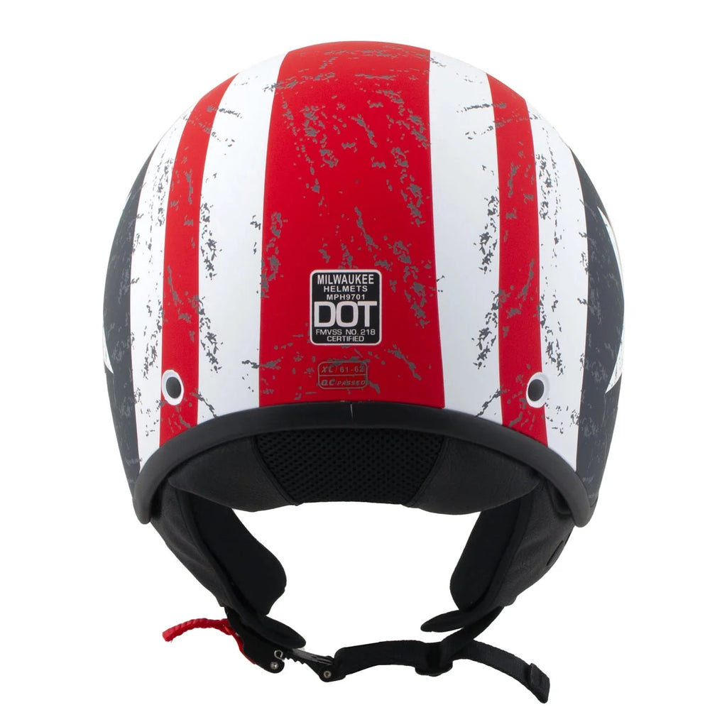 Large Open Face Motorcycle Helmet J913