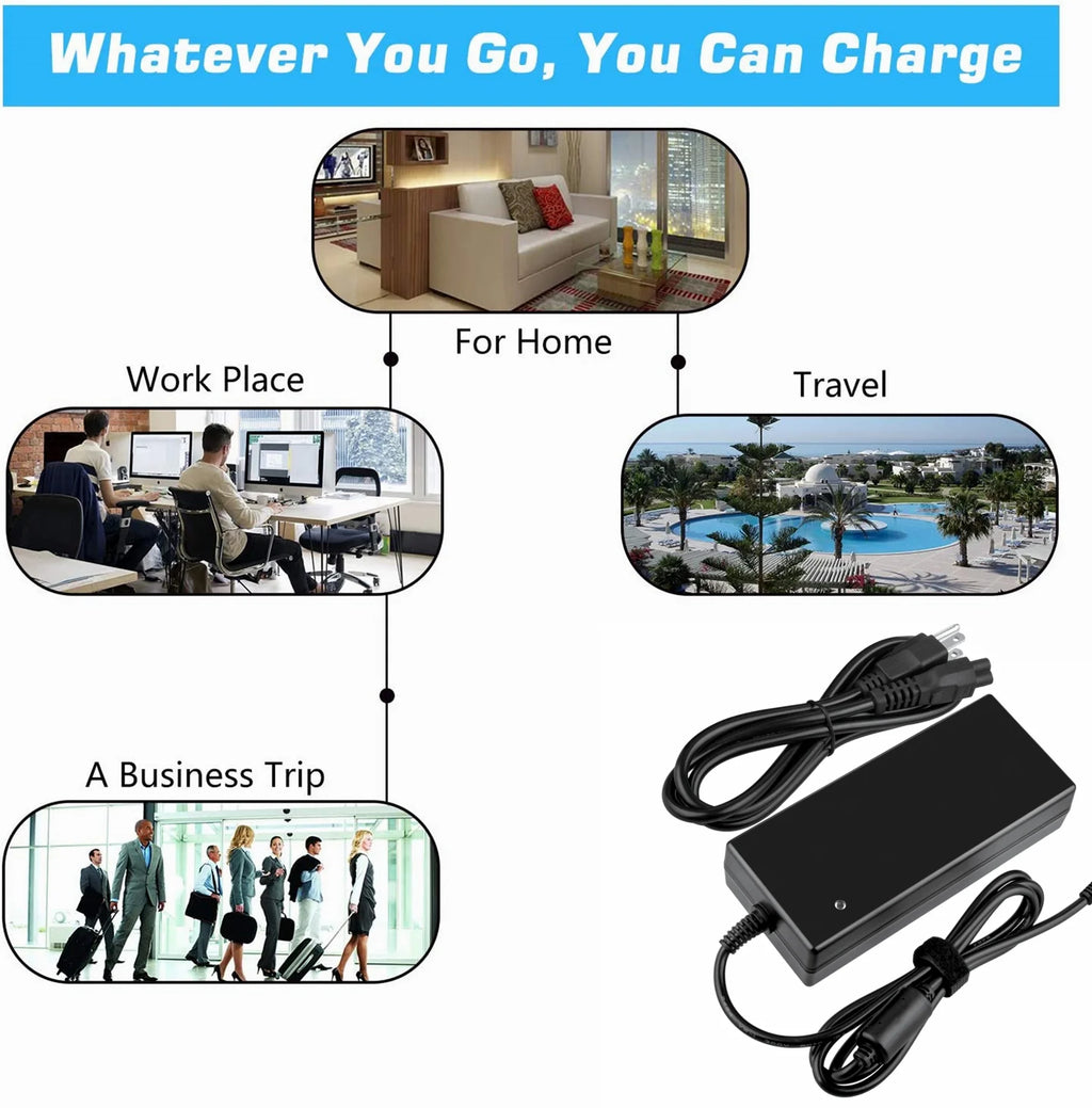 AC / DC Adapter Replacement for Asus Gaming Notebook Laptop PC Power Supply Cord Cable PS Charger W63420