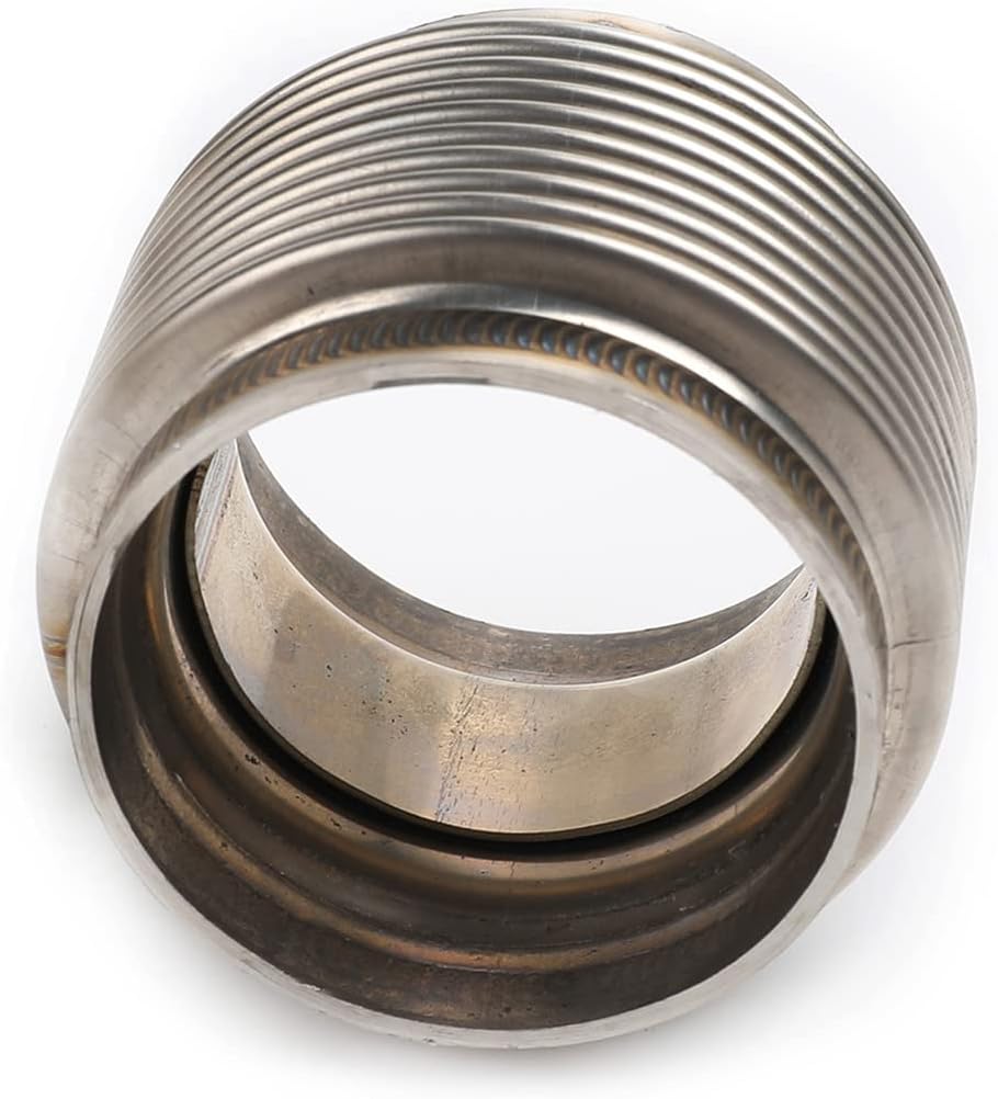 2.5" ID T304 Stainless Steel Exhaust Bellow Flex Joint Pipe Pack of 2 X539093