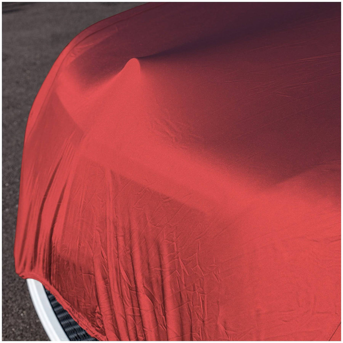 Red Stretch Car Cover R82838