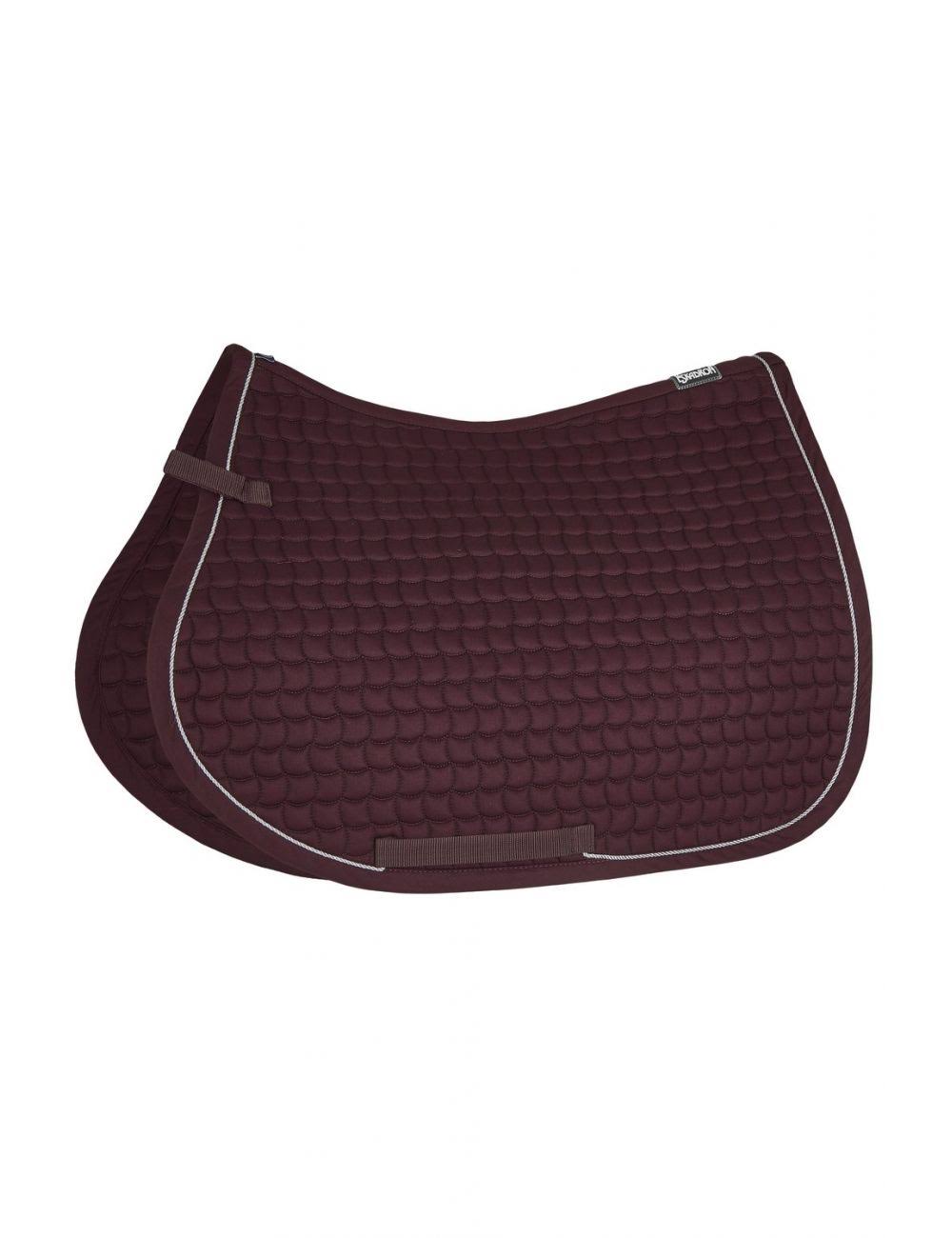 Silver Cotton Jumping Saddle Pad C608