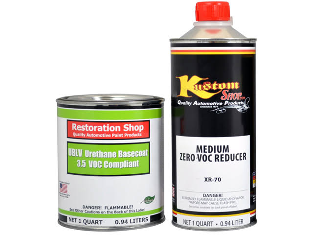 Winter White Urethane Basecoat Car Paint Kit C8837