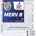 21x66x1 MERV 8 Pleated HVAC Air Filter 4-PACK P92985