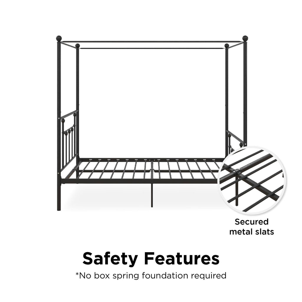 Queen Canopy Bed H3805