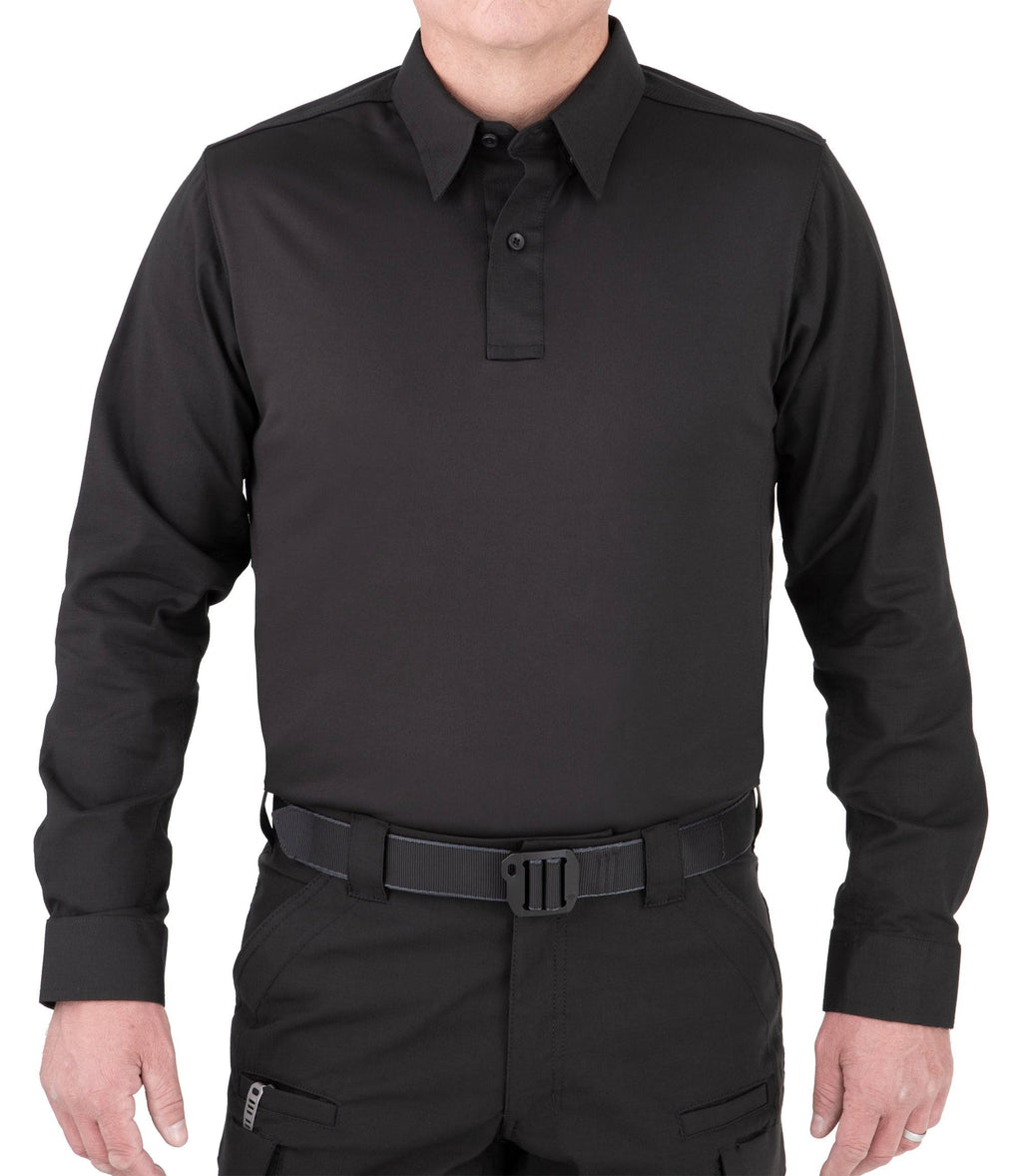 Black Long Sleeve Performance Shirt M4855