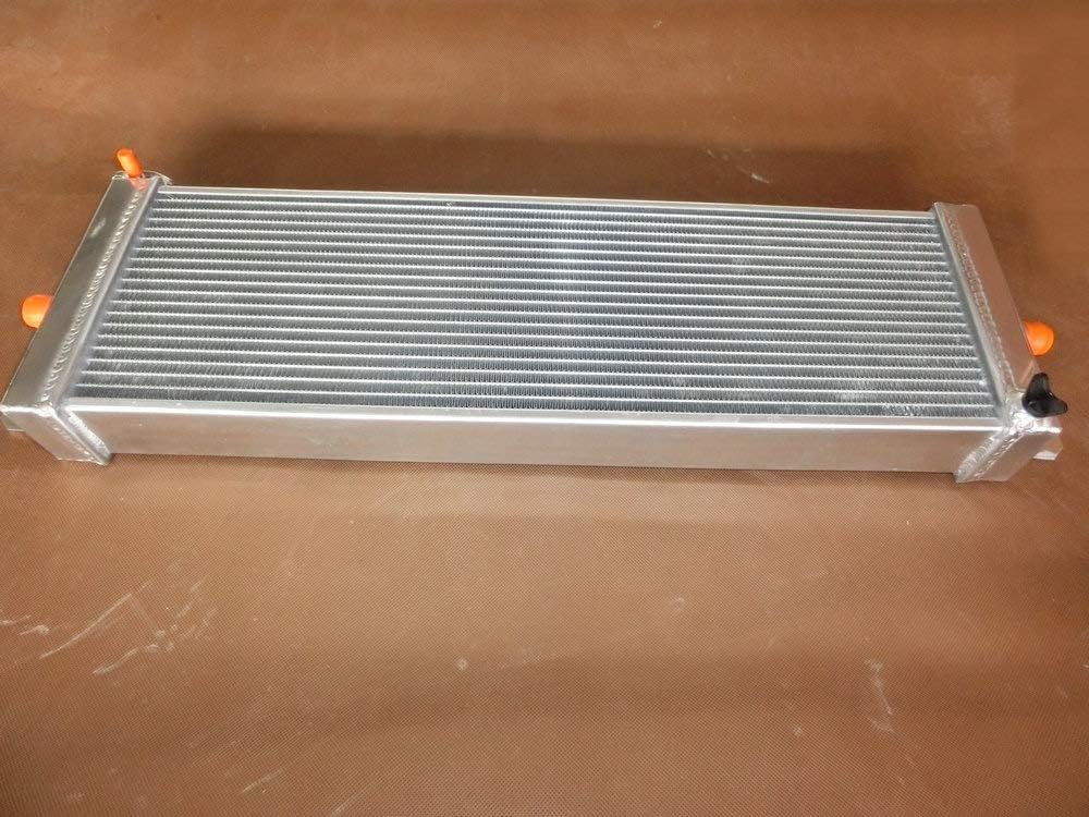 24"x8"x2.5" Aluminum Intercooler Heat Exchanger Radiator with Fans W790