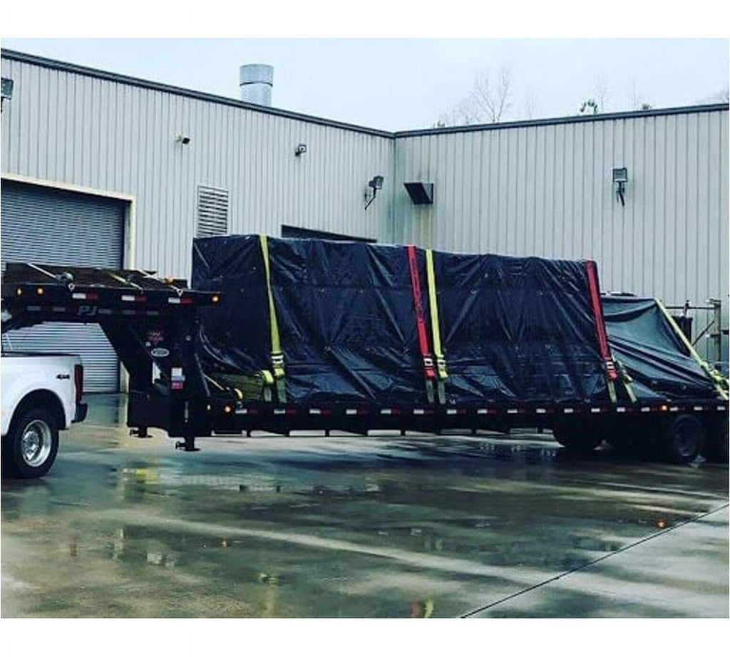 2 Pack 14oz Steel Tarp 16' x 27' with Flap Q7396