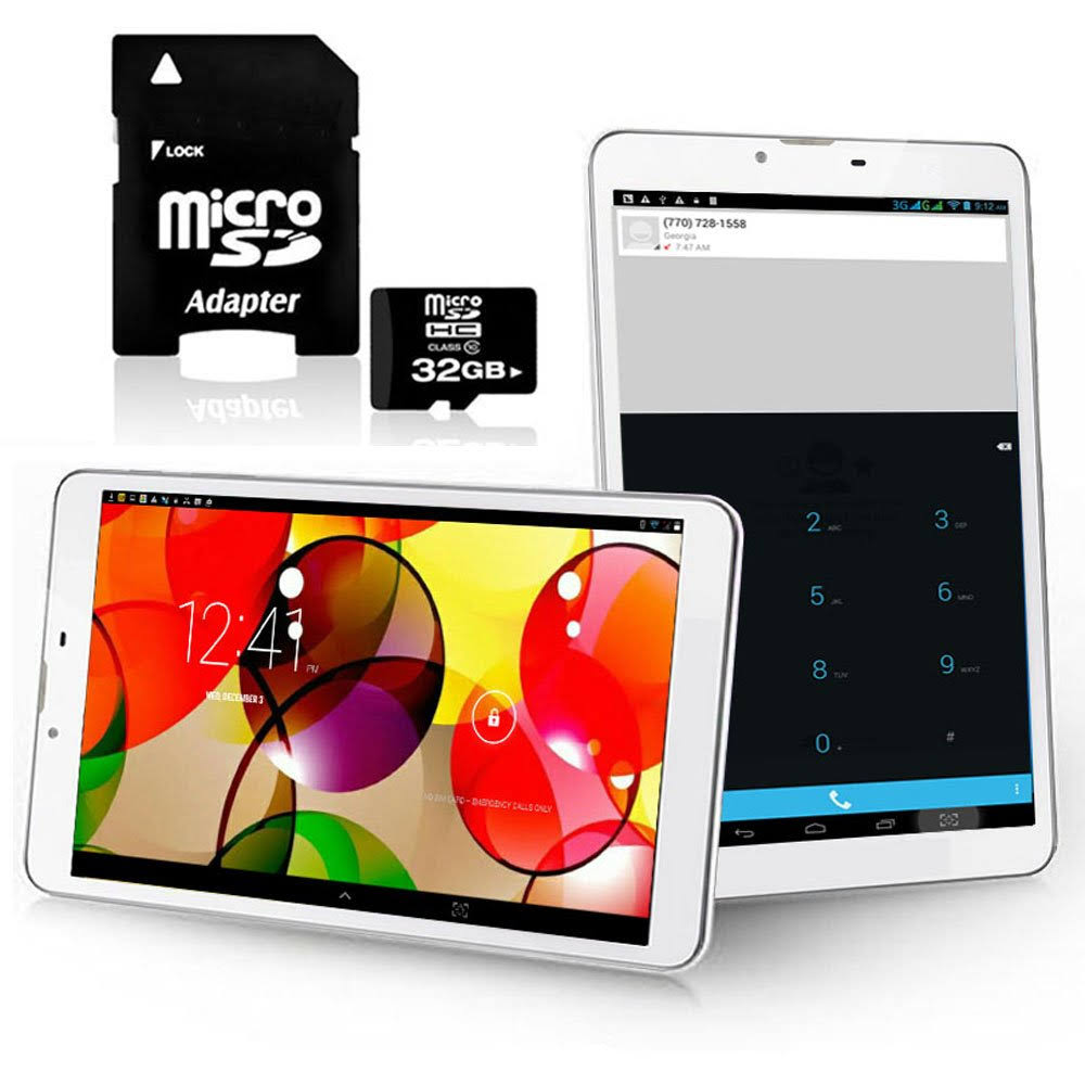 Unlocked 7.0-inch 3G Smart Phone Tablet PC WiFi 32GB TF Card B77068