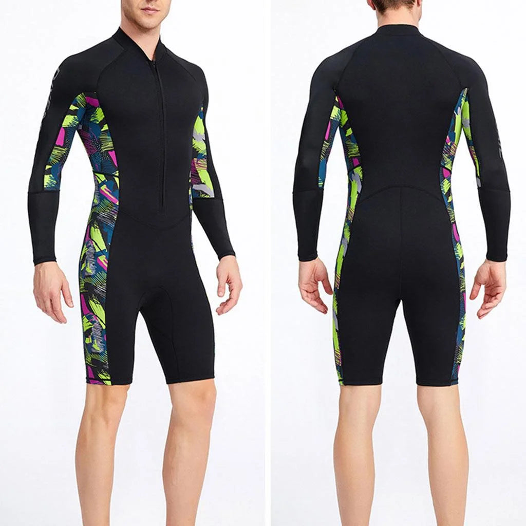 1.5mm Wetsuit Shorty Front Zip Long Sleeve D83096